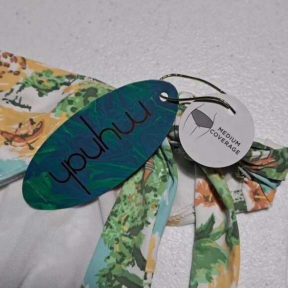Mynah tropical medium coverage swim bottoms NWT - Picture 2 of 4